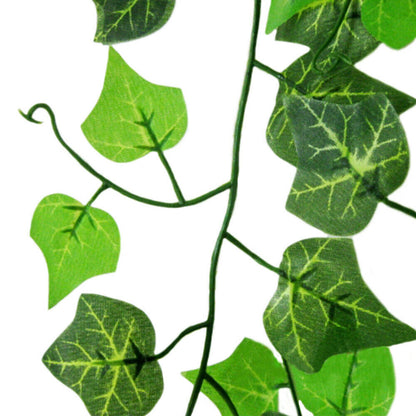 Artificial Ivy Garland, 7.9ft Hanging Vines with Green Leaves, Perfect for Home Decor, Wedding Backdrops, and Aesthetic Makeovers!