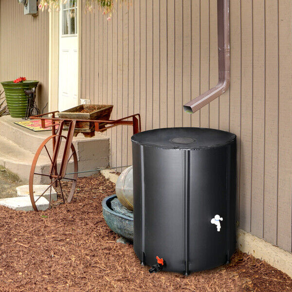 50-200 Gallon Portable Rain Barrel | Folding Water Collector for Outdoor Use | Eco-Friendly, Easy to Store & Perfect for Gardens & Cleaning