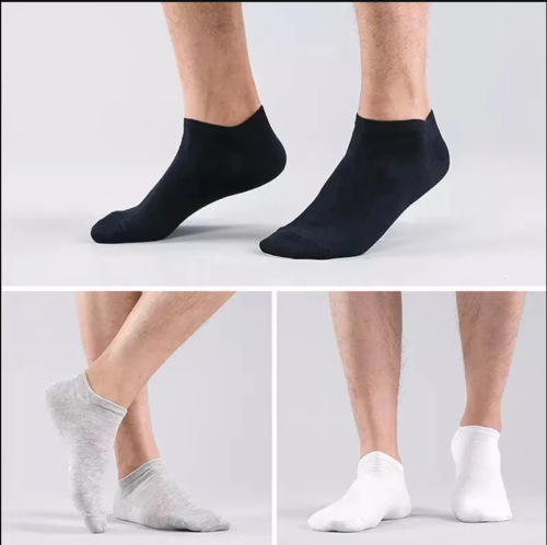 Comfortable Ankle Socks Mens Womens Sport Cotton Crew Socks Low Cut Invisible