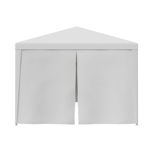 10'x30' Outdoor Gazebo Canopy Tent - White Wedding Party Marquee with 8 Removable Walls, Durable Event Shelter for Backyard or Special Occasions