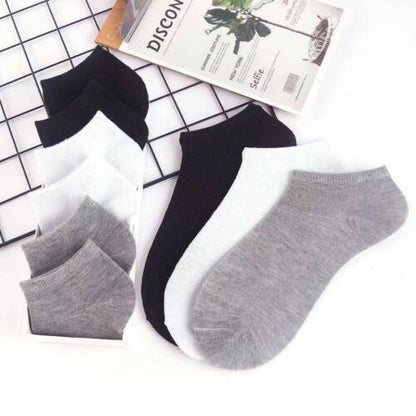 Comfortable Ankle Socks Mens Womens Sport Cotton Crew Socks Low Cut Invisible