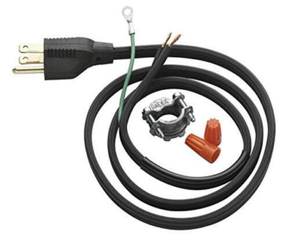 Garbage Disposal 3-Foot Power Cord Installation Kit for Standard Series (Badger) Food Waste Disposer Models, CRD-00